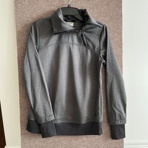 Grey sweatshirt with asymmetrical zipper -  Head brand